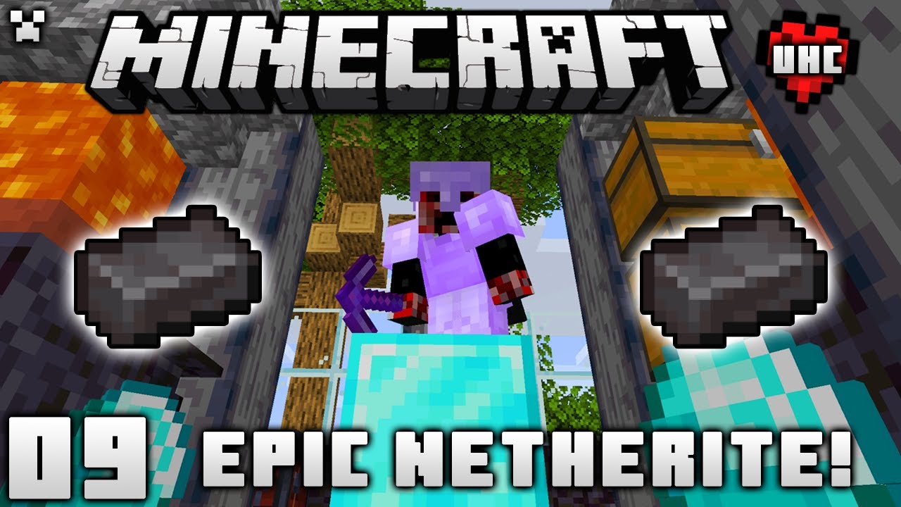 Our First Netherite Gear Minecraft Ultra Hardcore Survival Episode