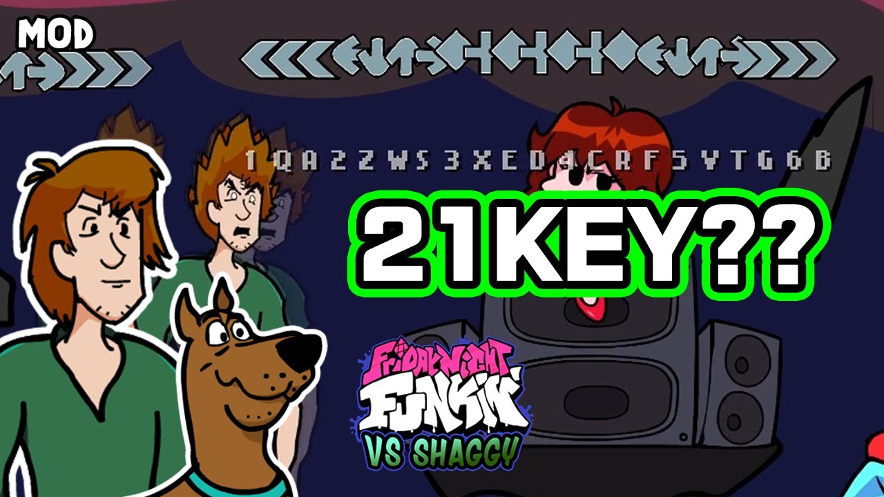 21KEY VS Shaggy GOD EATER 0 003 Of His Power Friday Night Funkin