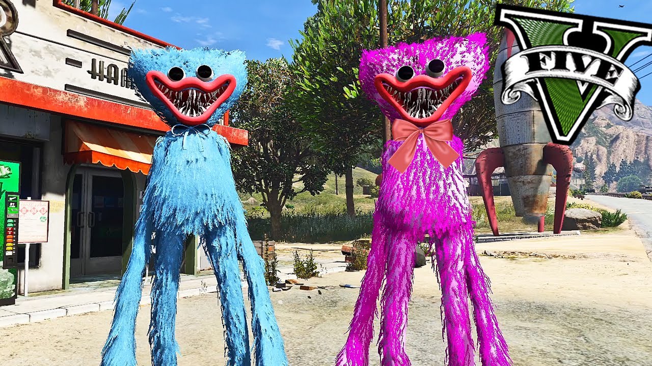 ENCONTREI A NAMORADA Do HUGGY WUGGY No GTA 5 GTA V Mods Siren