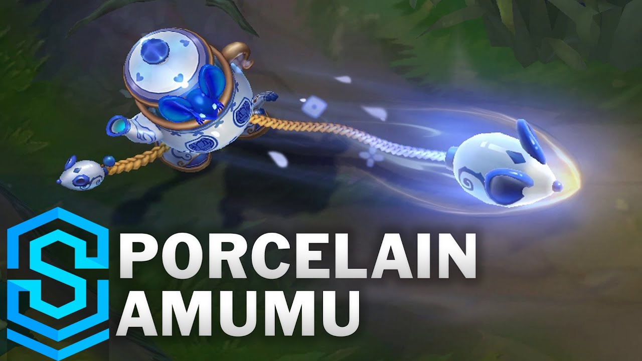 Porcelain Amumu Skin Spotlight Pre Release League Of Legends Game