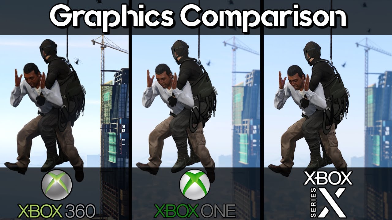 Gta V Expanded And Enhanced Comparison Xbox Vs Xbox One Vs Xbox