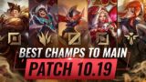 2 BEST Champions To MAIN For EVERY ROLE in Patch 10.19 – League of Legends Season 10
