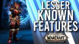 5 Lesser Known Features Added In Shadowlands! –  WoW: Shadowlands Beta
