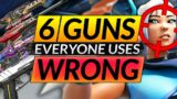 8 BIGGEST GUN Mistakes – STOP AND INSTANTLY HEADSHOT EVERYONE – Valorant Weapons Guide
