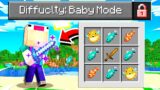 ASWD plays 'BABY MODE' Difficulty in Minecraft!