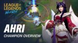 Ahri Champion Overview | Gameplay – League of Legends: Wild Rift
