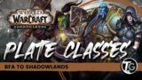BFA to Shadowlands Guide – Plate Classes | WoW Shadowlands