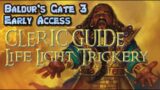 Baldur's Gate 3 Cleric Class Guide Early Access