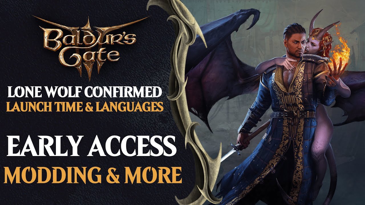 Baldurs Gate 3 Early Access Update And New Information Game Videos