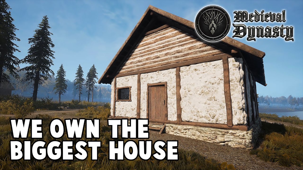 Building The Biggest House And Expanding The Community In Medieval