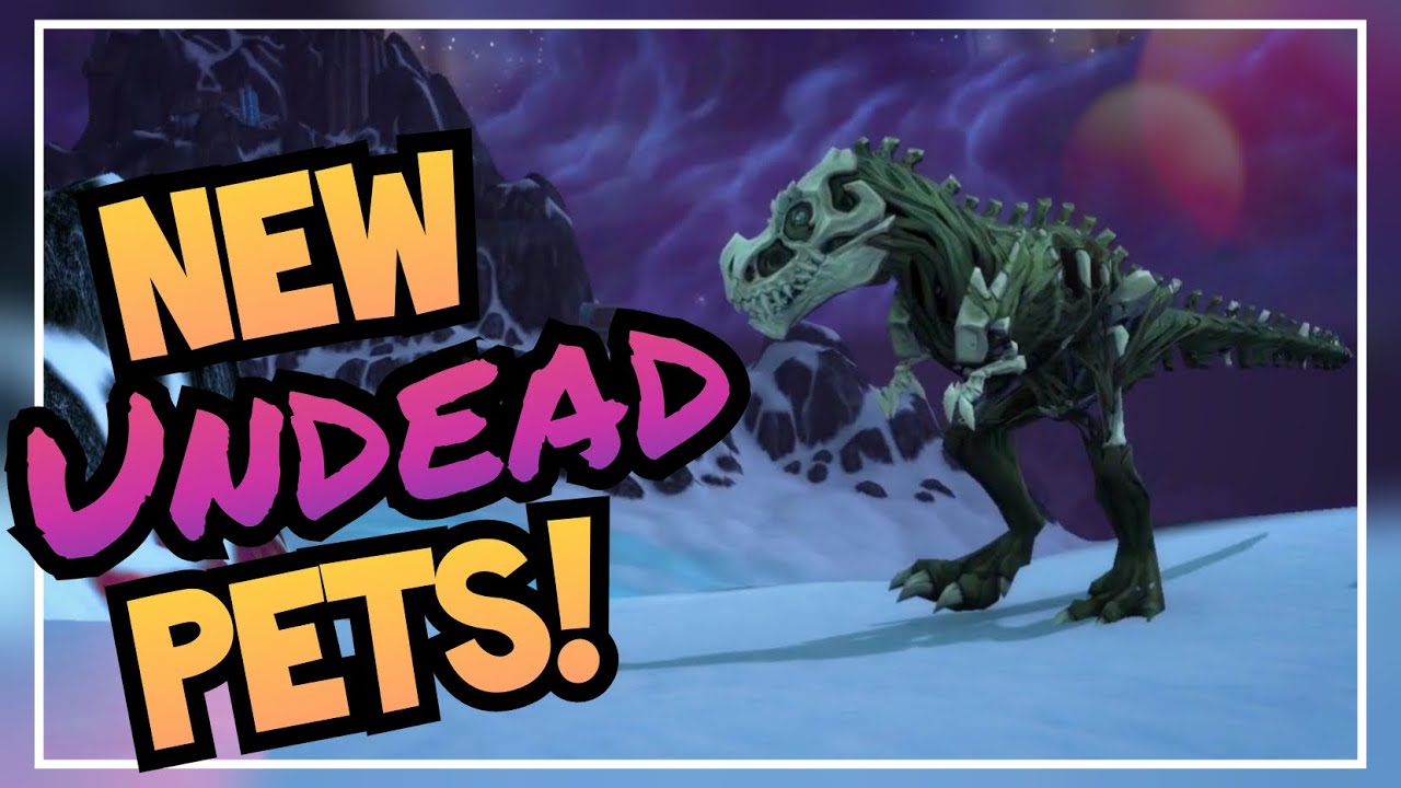 Complete UNDEAD Hunter Pet Guide NEW Models, Locations, Abilities World of Warcraft
