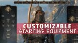 Customizable Starting Equipment – Baldur's Gate 3 Mod