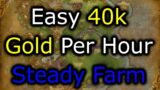 Easy 40k Gold Per Hour Steady Farm | World of Warcraft Goldmaking Guide Shadowlands Prepatch 9.0.1