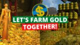 Farming gold with viewers | Wow Shadowlands Pre-Patch Gold Farming