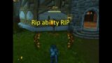 Feral Druid's Sad Bleed damage.. WOW Shadowlands rip RIP.