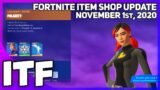 Fortnite Item Shop CUSTOM SUPERHEROS ARE BACK! [November 1st, 2020] (Fortnite Battle Royale)