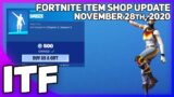 Fortnite Item Shop *NEW* SMEEZE EMOTE! [November 28th, 2020] (Fortnite Battle Royale)
