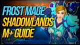 Frost Mage Shadowlands Guide for 9.0 Mythic+