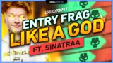 How to ENTRY FRAG like a GOD ft. SINATRAA – Valorant Guide