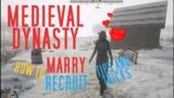 How to Marry or Recruit | Approval, Affection Explained | Medieval Dynasty Game