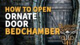 How to open Ornate Door Baldur's Gate 3 Bedchamber