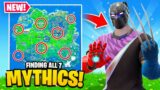 I Found ALL 7 Mythic Weapons in ONE Game! (Fortnite)
