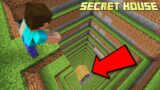 I MADE A SECRET HOUSE NO ONE WILL ABLE TO FIND | MINECRAFT IN HINDI GAMEPLAY | AYUSH MORE