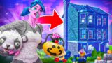 I Went TRICK OR TREATING in FORTNITE… (it worked)