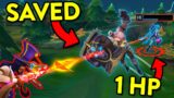 INCREDIBLE HERO MOMENTS… Top 50 AMAZING SAVES – League of Legends