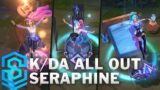 K/DA ALL OUT Seraphine Skin Spotlight – Pre-Release – League of Legends