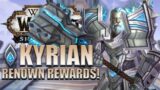 Kyrian Renown REWARDS! Mounts/Transmog/Pets/Titles & More | Shadowlands