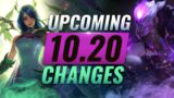 MASSIVE CHANGES: New Buffs & NERFS Coming in Patch 10.20 – League of Legends