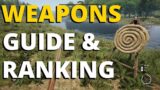 MEDIEVAL DYNASTY – New player guide | Weapons ranking of Spear, Bow, Crossbow | Improve aim tutorial