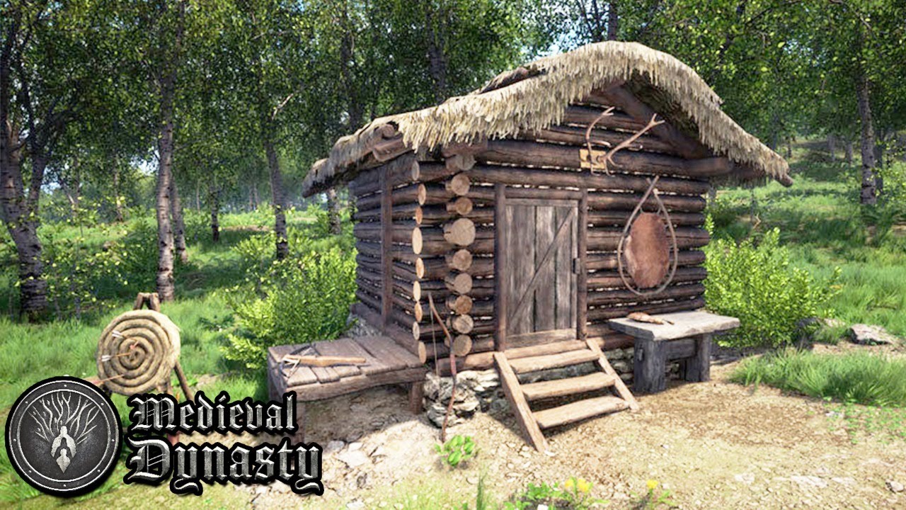 MEDIEVAL LIFE SIMULATOR Building A House Crafting Tools Hunting Animals