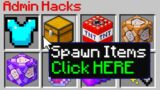 Minecraft UHC but I secretly added an admin hacking client..
