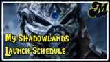 My Shadowlands Launch Content Schedule & Moving Forward