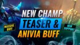 NEW CHAMPION TEASER + MASSIVE Anivia Buffs Coming in Patch 10.25 – League of Legends Preseason 11
