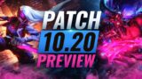 NEW PATCH PREVIEW: Upcoming Changes List for Patch 10.20 – League of Legends Season 10