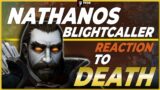Nathanos Blightcaller Death Reaction – Alliance Version – Shadowlands Pre-Patch