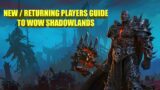 New / Returning Players Guide to WoW Shadowlands