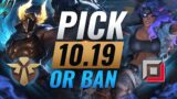OP PICK or BAN: BEST Builds For EVERY Role – League of Legends Patch 10.19