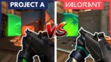 Project A vs VALORANT | Comparing Gameplay 1 Year Later