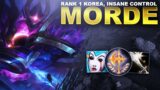 RANK 1 KOREA HAS INSANE CONTROL WITH MORDEKAISER! | League of Legends