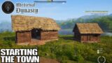 Resource Storage & Woodshed Buildings | Medieval Dynasty Gameplay | E02