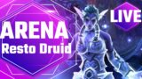 Resto Druid PvP | Arena Gameplay LIVE | Shadowlands Pre Patch Full VOD