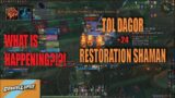 SHADOWLANDS PREPATCH – Mythic + 24 Tol Dagor – Restoration Shaman