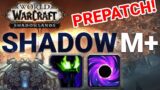 Shadow Priest Mythic Plus Testing | Shadowlands Prepatch