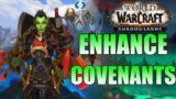 Shadowlands BEST Enhancement Shaman Covenant Skill?! | Overview Of Skills/Soulbinds, Armors & Mounts