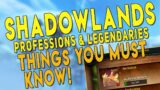 Shadowlands BEST Professions? Legendary Crafting Guide & My Top Profession Picks | WoW Beta