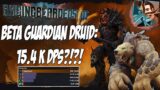 Shadowlands Beta Guardian Druid Dungeon Build : Top Damage at 15k DPS?!?!